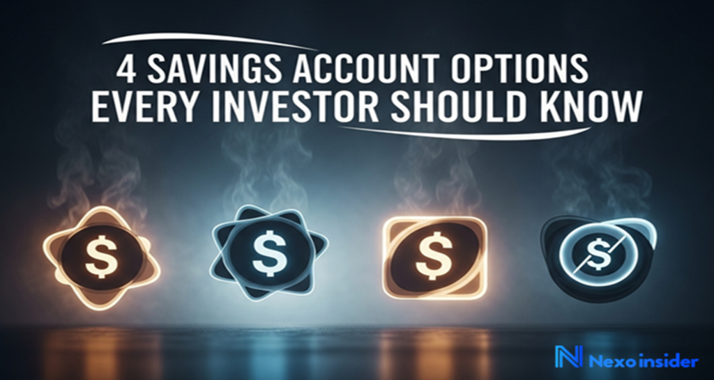 4 Savings Account Options Every Investor Should Know