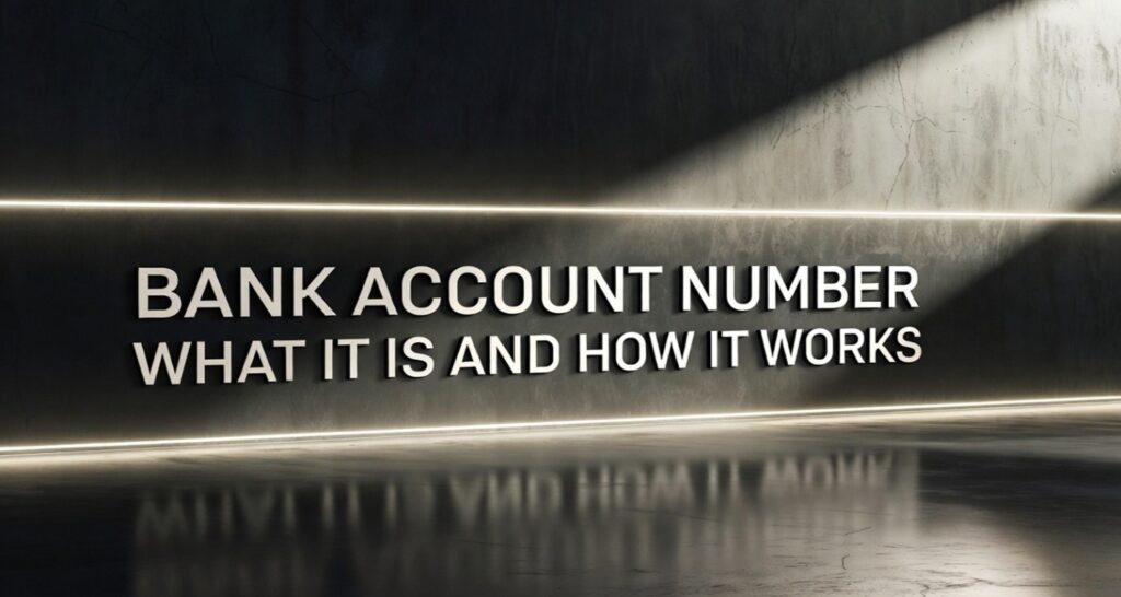 Bank Account Number What It Is and How It Works