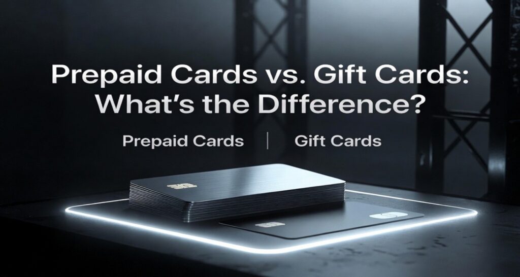 Prepaid Cards vs Gift Cards: What’s the Difference?